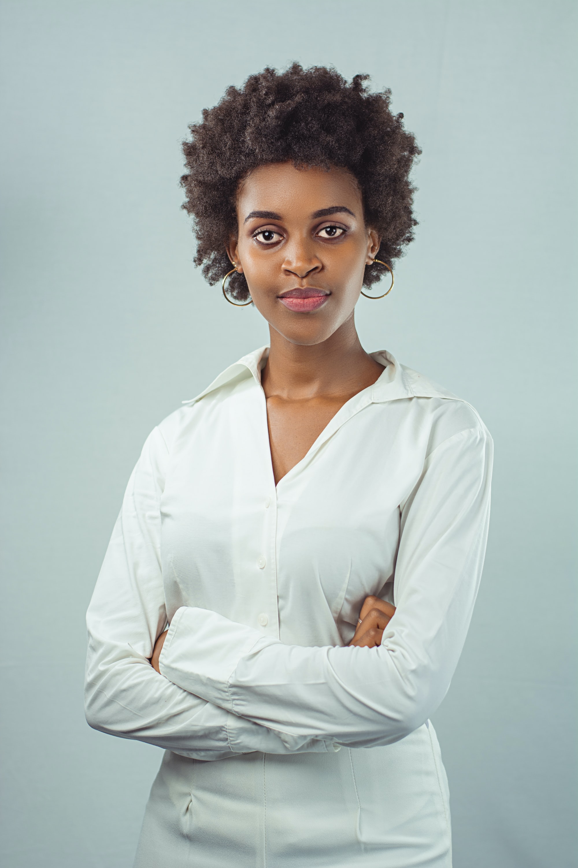 Smiling woman